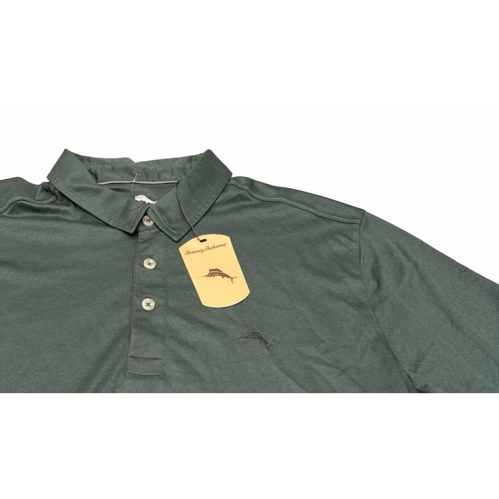 Tommy Bahama Men's Polo Shirt Top Trout Green Size XXL NWT